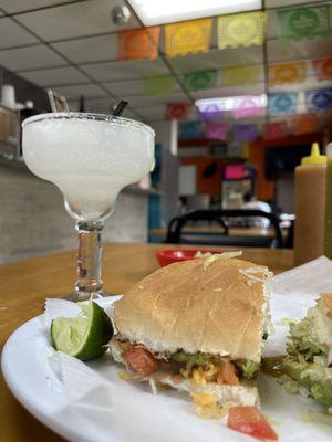 Torta and drink