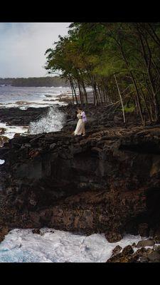 Lava cliffs of Kalapana