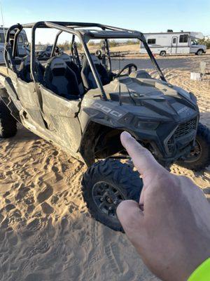 Falling apart RZR