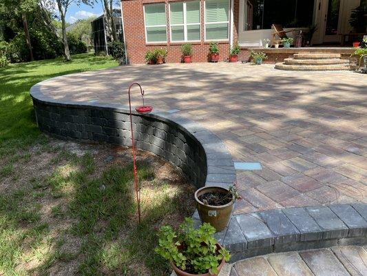 Paver backyard 1