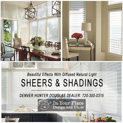 Window sheers Denver. Hunter Douglas window sheers allow you to rotate the vanes for infinite degrees of light and privacy in...