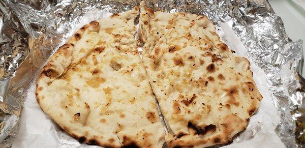 Garlic naan (takeout)