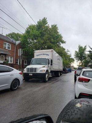 Pauly's Movers Truck