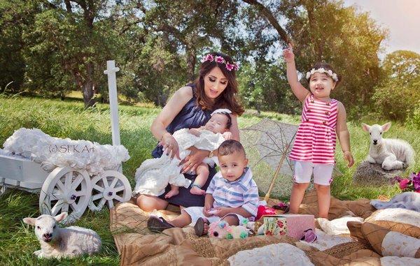 picnic with the kids