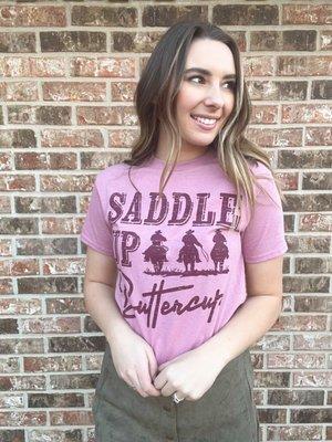 Saddle Up Buttercup Graphic Tee