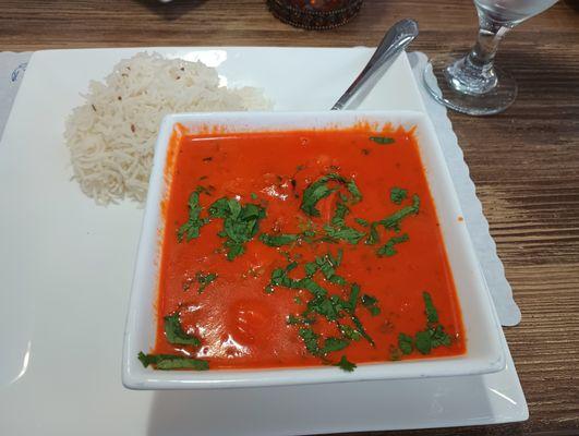 Shrimp makhani