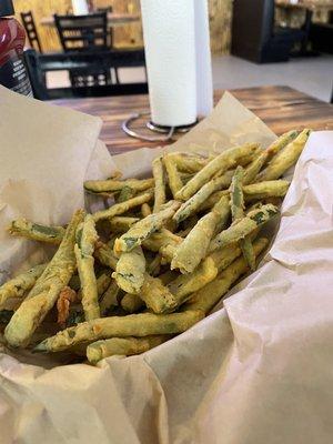 Jalapeño toothpicks appetizer was the best part of the meal.