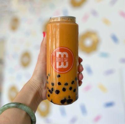 Thai Tea with boba