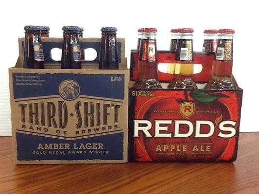 Third Shift Amber Lager and Redd's Apple Ale in store NOW! Add some fruity fun to your upcoming weekend!