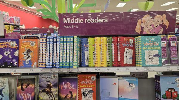 The Wimpy Kid Books.