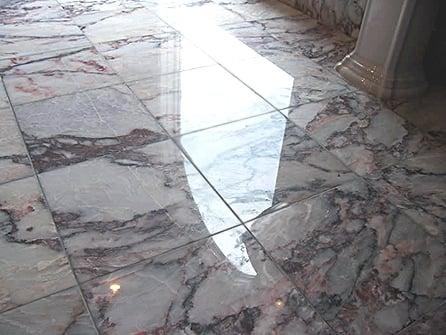 Marble polishing