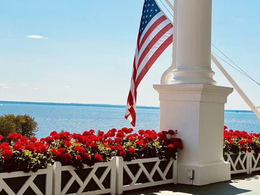 View from the iconic porch