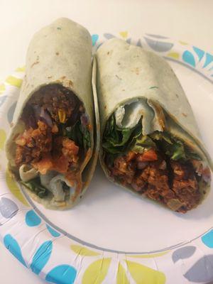 Veggie Burger Garden-Fresh Wrap