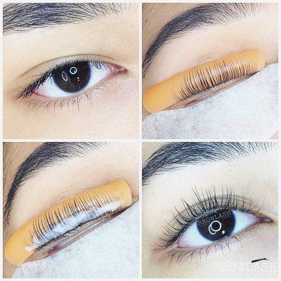 Lash lift process