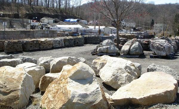 Boulders and Pallet Stock @ Franklin Park store