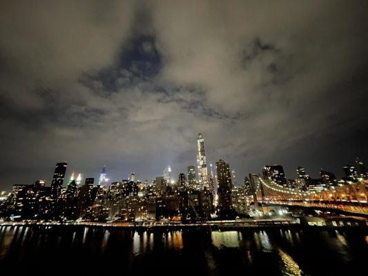 View from the bar