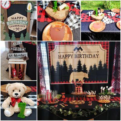 Lumberjack Themed Birthday!