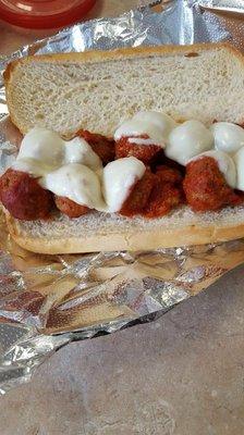 Regular menu, Meatball Sub