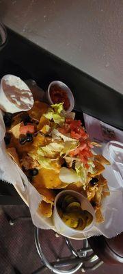 Nachos here are just ok...