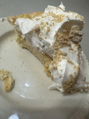 Peanut butter pie