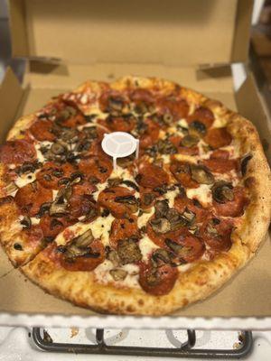 Pepperoni and Mushroom