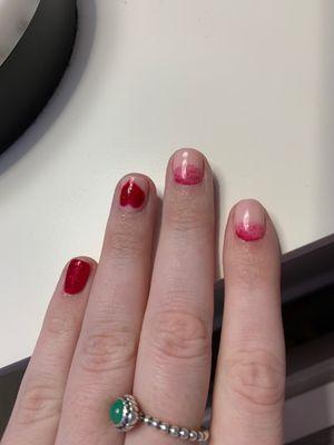 Fun Valentines Nails!