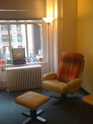 The small office is used for private consultations