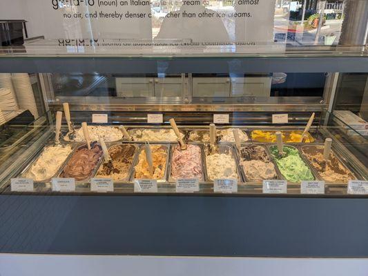 Gelato, gelato, and more gelato! (And sorbet, for the vegans among us!)