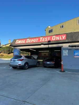 First smog check ever on my audi. Thanks for taking me in right away