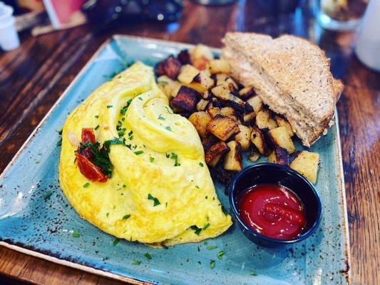 The Morning Market veggie omelette. I loved it and would get it again.