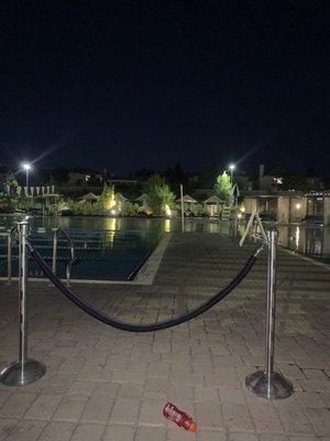 Pool area