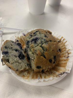 Blueberry muffin