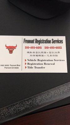 We do all registration services