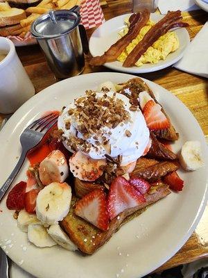 Loaded French toast.