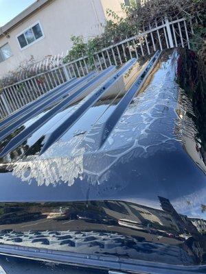 Roof top tent ruined from car wash