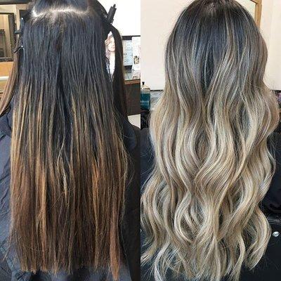 Incredible before and after color correction