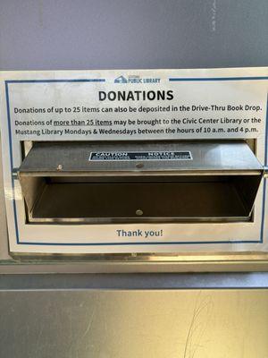 Donation box