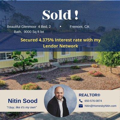 Fremont Real Estate Homesbynitin