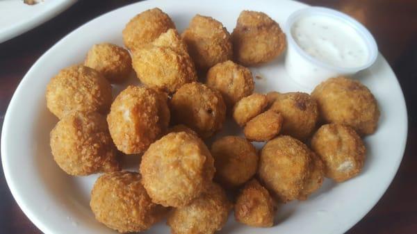 Fried Mushrooms for appetizer