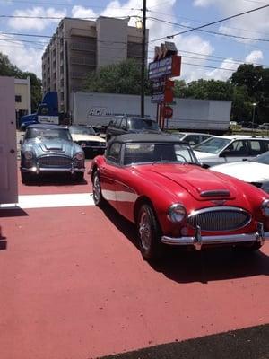 Classic Cars, Austin-Healeys.