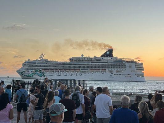 Sunset Celebration at Mallory Square