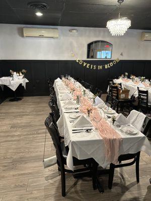 Private Party: Bridal Shower