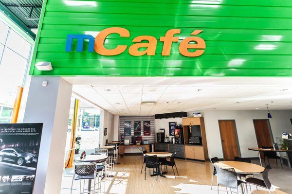 Relax in our mCafe'