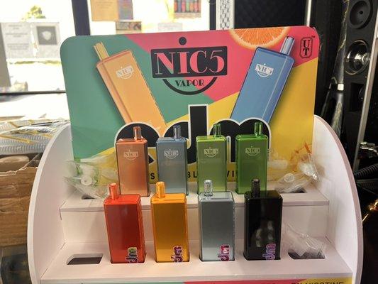 Nic 5 disposable device