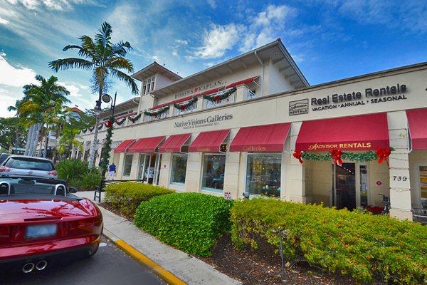 Our Naples office is located on beautiful 5th Ave!