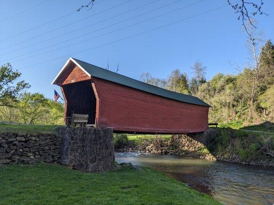 Link Farm Covered Bridge, Newport