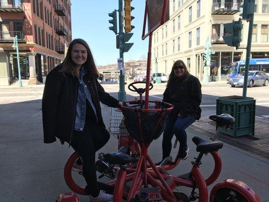 We loved our food tour with Shlomo and 7 seat bike tours!