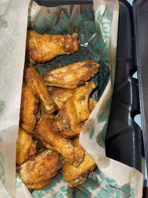 Hot honey wings