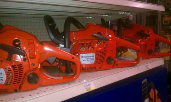 Husqvarna Chainsaws! I love mine!