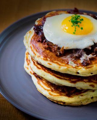 Handmade Pork and Pancakes